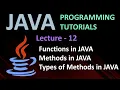 JAVA Lec - 12