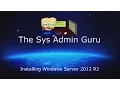 Installing Windows Server 2012 R2