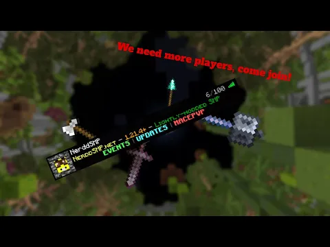 Minecraft server video for NerddSMP
