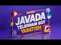 Java dasturlash tilida telegram bot yaratish Java Telegram Bot Uzbek tilida 1 - dars