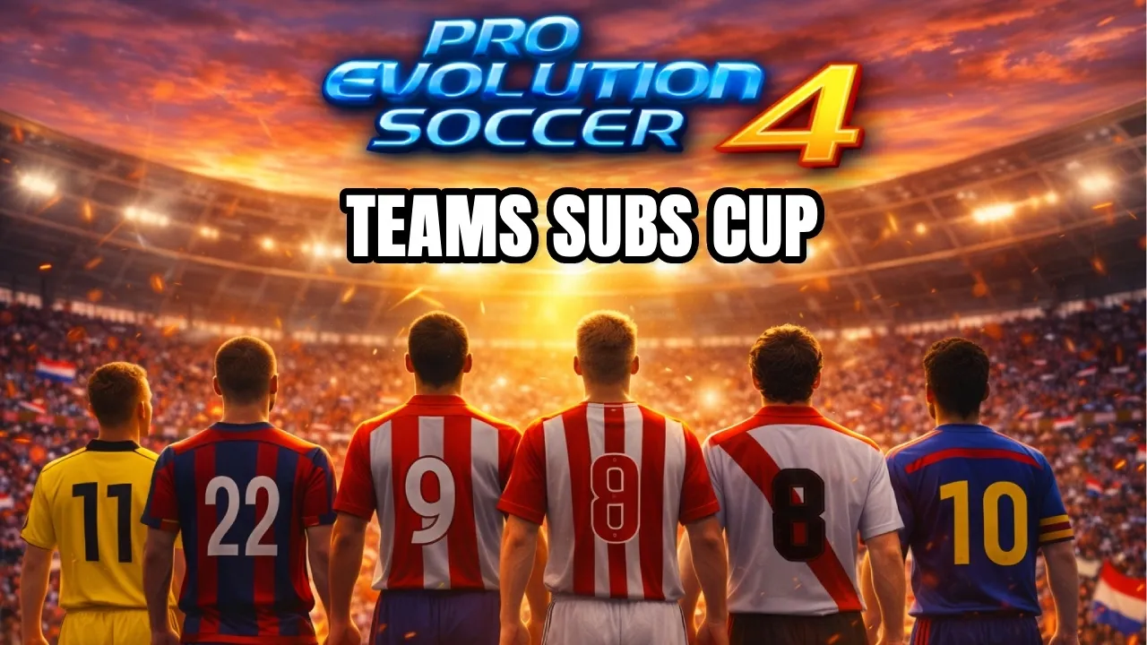 EL HIMNO OFICIAL DE LA TEAMS SUBS CUP PES 4 🔥⚽ | SOLO LOS VERDADEROS ENTENDERÁN