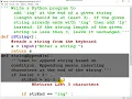 Program to process a string by adding ing or ly