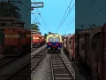 Indian Train Simulator, Fast moving WAG 9 Freight Train, MEMU Passenger Train #train #traingame