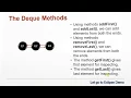Java Collections - Use LinkedList as Deque in Java Java Tutorial Part 1