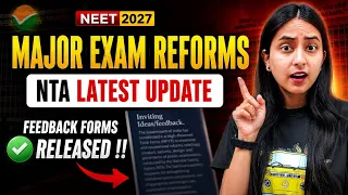 🚨NTA Update: Should NEET 2027 be ONLINE? | Govt. Wants Your Feedback📝 #neet #neet2026 #update #yt