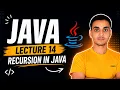 Recursion in Java Java Lecture 14 Recursive Function Hindi