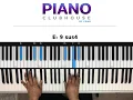 🎹HOLY HANDS by DOE (easy piano tutorial lesson free)