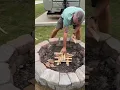 How to build a campfire that starts Everytime
