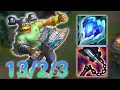 EUW Master Top New Reworked Olaf VS Illaoi Highlights Patch 12 9