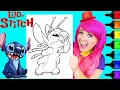 Coloring Stitch Lilo Stitch Disney Coloring Page Prismacolor Markers KiMMi THE CLOWN