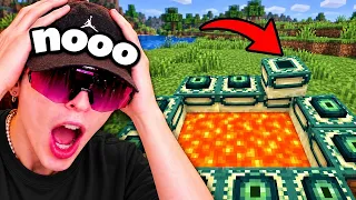 ES IMPOSIBLE HACER EL PORTAL AL END😭 - Reacción a MEMES de MINECRAFT😂