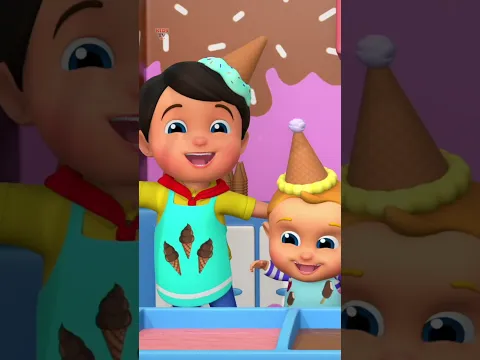 Wheels On The Ice Cream Truck, आइसक्रीम ट्रक, Kids Rhymes #shorts #trending #viral #vehicles #poem