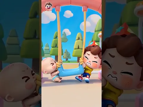 "It's MINE!" 😡 Learn to Share & Swap Toys! #shorts #ベビーバス #youtubeshorts