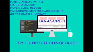 Part 7 JavaScript Tutorial Array part 2 Array methods Sort Reverse Splice Map Reduce