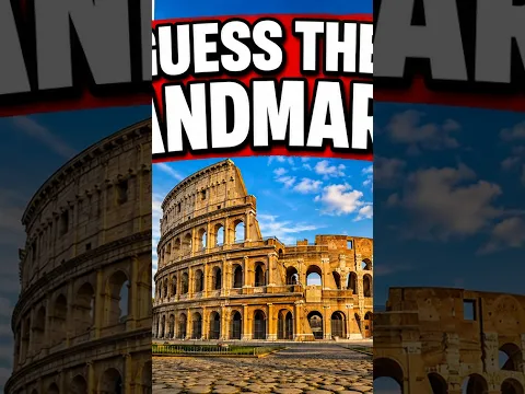 Can You Guess These 3 Famous Landmarks? 🌍 #Shorts