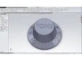 SOLIDWORKS 2014 - HOW TO CREATE 3D TEXT IN MODEL
