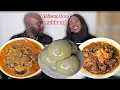 Download Lagu MY PREGNANT WIFE WON'T LET ME EAT IN PEACE | AFRICAN FOOD MUKBANK FUFU AND OGBONO And EGGPLANT SOUP Download Lagu MY PREGNANT WIFE WON'T LET ME EAT IN PEACE | AFRICAN FOOD MUKBANK FUFU AND OGBONO And EGGPLANT SOUP