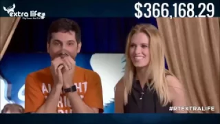 Barbara Dunkelman Gets Hit in the Crotch
