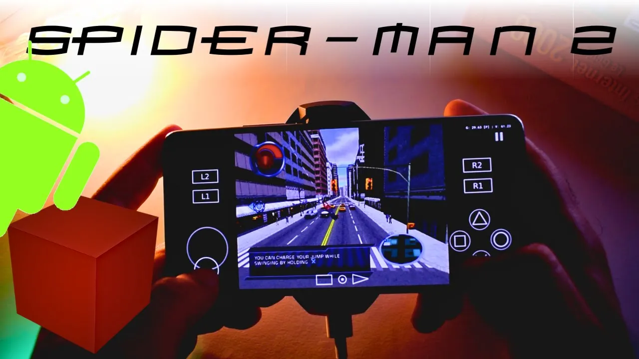 Spider Man 2 Android Gameplay | PS2 Emulator Android | Nethersx2 Android