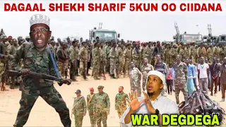 DEGDEG DAAWO SHEKH SHARIF OO HADA LAGAY HUB IYO CIIDAN CIIDANKII DAWLADA OO ISAGA BAXAY 