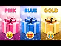 Choose Your Gift Pink Blue or Gold How Lucky Are You Monkey Quiz