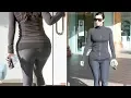 Kim Kardashian Shows Off Her World Famous Curves At The Gym 2014