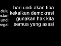 Lagu Mari Mengundi. PRU12 [2008]