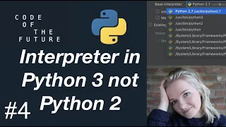 Python Tutorial for Beginners - Ensuring PyCharm is Interpreting in Python 3