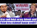 Lagu Idrus Ramli is so embarrassed!!! He dared to attack Wahhabis, but instead he got sprayed by his o...