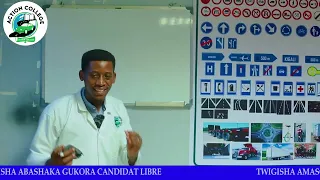 menya amategeko y umuhanda mugihe gito hamwe na action college