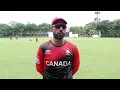 Canada Cricket Captain on Island Leisure Lanka