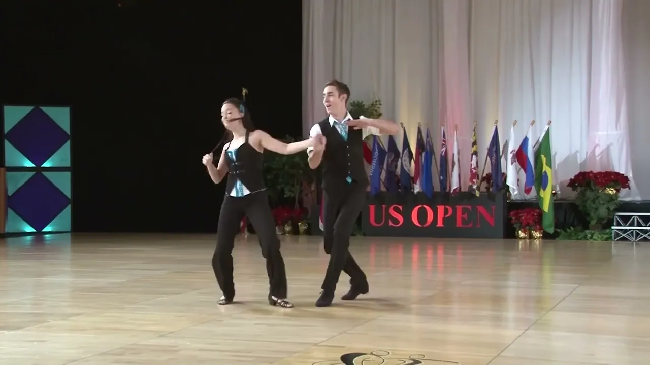 Christopher Dumond & Nicole Clonch - 1st place Young Adult (14-17) - US Open 2012
