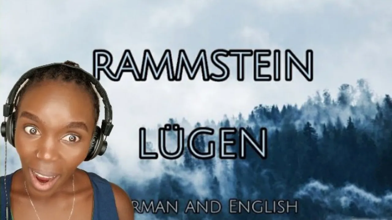 African Girl First Time Hearing Rammstein - Lügen | REACTION