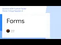 Session 4 Forms Accessibility Testing DHS Section 508 Trusted Tester Study Group by GDG Vienna