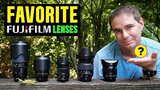 My FAVORITE Fujifilm Camera Lenses