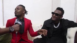 vituko vya mbosso na mocco wakitaniana kiingereza akipiga freestyle wasafi tuko juu dunia nzima