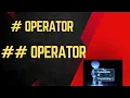 Operator Operator Conditional Compilation C programming C Tech CsDepartment