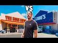 I Started A War Between Lowes Home Depot