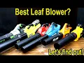 Best Leaf Blower EGO vs Milwaukee Ryobi DeWalt Greenworks Harbor Freight Atlas Makita