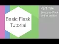 Flask Tutorial pt 1