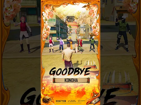 PUBG MOBILE | Good Bye Konoha