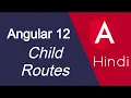 Angular 12 tutorial Child Routing