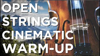 Open Strings Warm-Up in Whole Notes