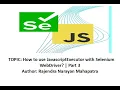 How to use JavascriptExecutor with Selenium WebDriver Part 3
