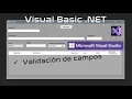0 3 FIELDS VALIDATION VISUAL BASIC NET