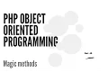 Magic Methods in PHP -