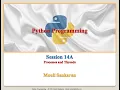 Session 14A - Processes and Threads