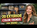 Exterior Paint Colors 2026 20 Best Colors for Modern Houses and Buildings