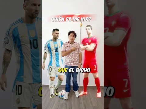 QUIEN ES MEJOR MESSI O CR7!?👀🔥😱