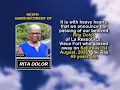 Rita Dolor Short Obituary